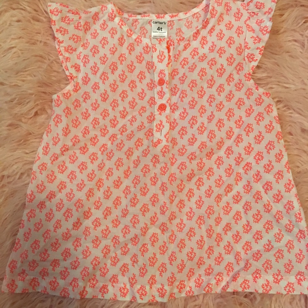 Carter’s Toddler Girl Butterfly Sleeve Top